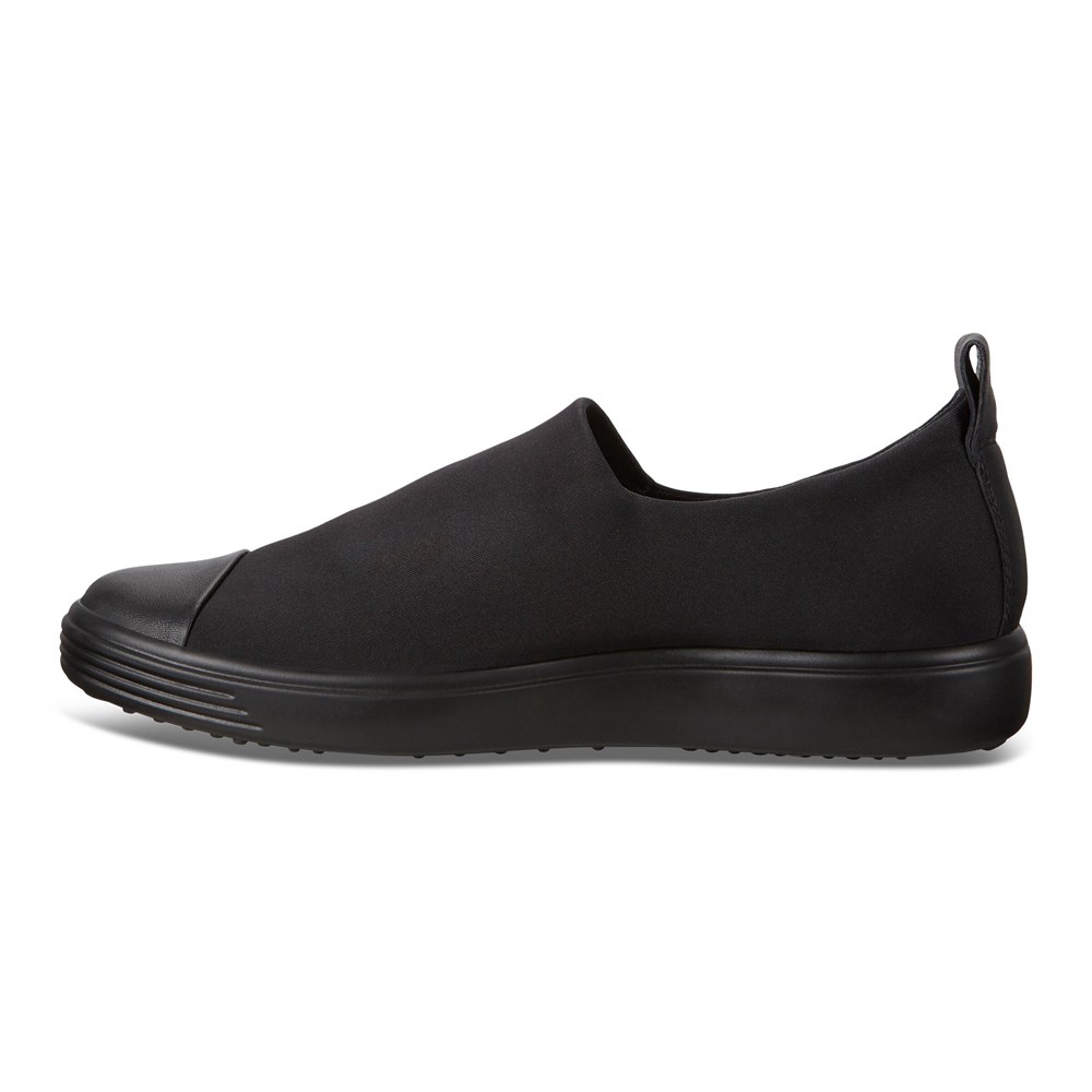 Slip On Mujer - ECCO Soft 7 Sneakers - Negros - FEY026917